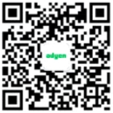Adyen的微信公众号二维码
